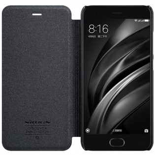 Чехол книжка Nillkin Sparkle Leather SP-LC XM для смартфонов Xiaomi Mi 6 Gray